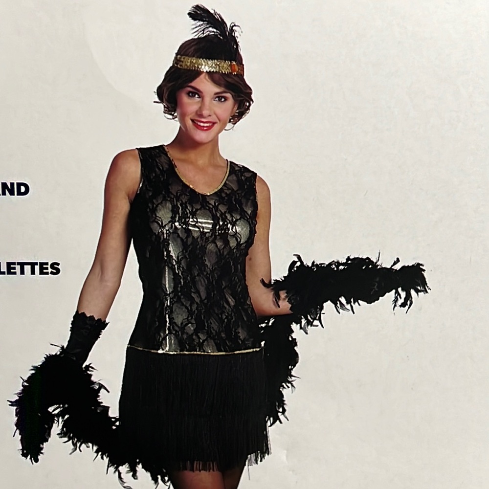 NEW “Flapper” Halloween Costume Size Medium